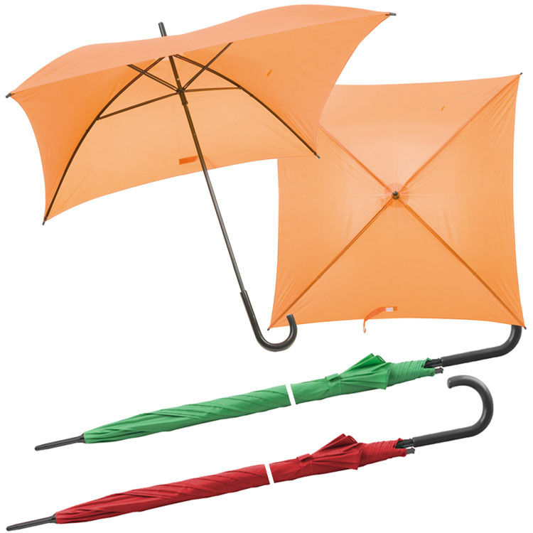 Umbrela patrata cu 4 panele colorate - AP761351