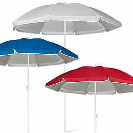 Umbrela de plaja cu diametrul de 140 cm si cadru reglabil - 98320